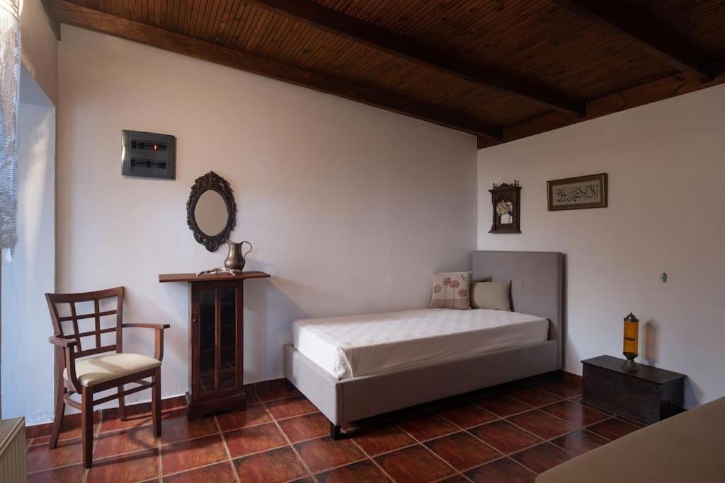 Traditionelles Appartement Athos Shadow Am Meer Paralia Sikias Exterior foto